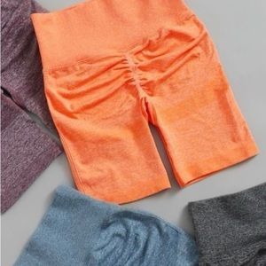 Waistband Biker Shorts